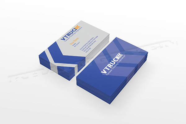 Mẫu thiết kế card visit - bộ nhận diện thương hiệu VTRUCK