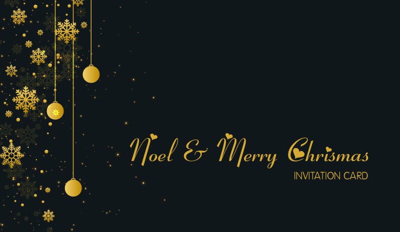 Mẫu Thiệp Giáng Sinh 2023  Merry Christmas Invitation 2023