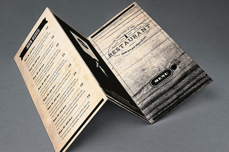 Menu gập 3 theo hình chữ Z