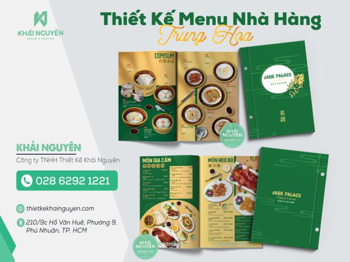 Lựa Chọn Tối Giản Với Những Mẫu Menu Để Bàn Mới