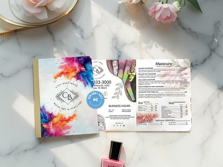 Thiết Kế In Ấn Trọn Gói Menu Spa Beauty Đẹp TPHCM