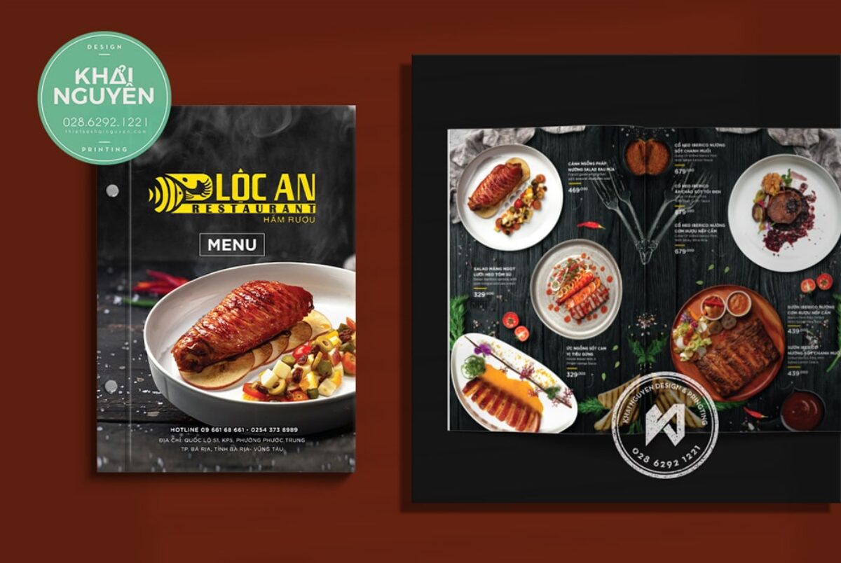 Mẫu thiết kế in ấn