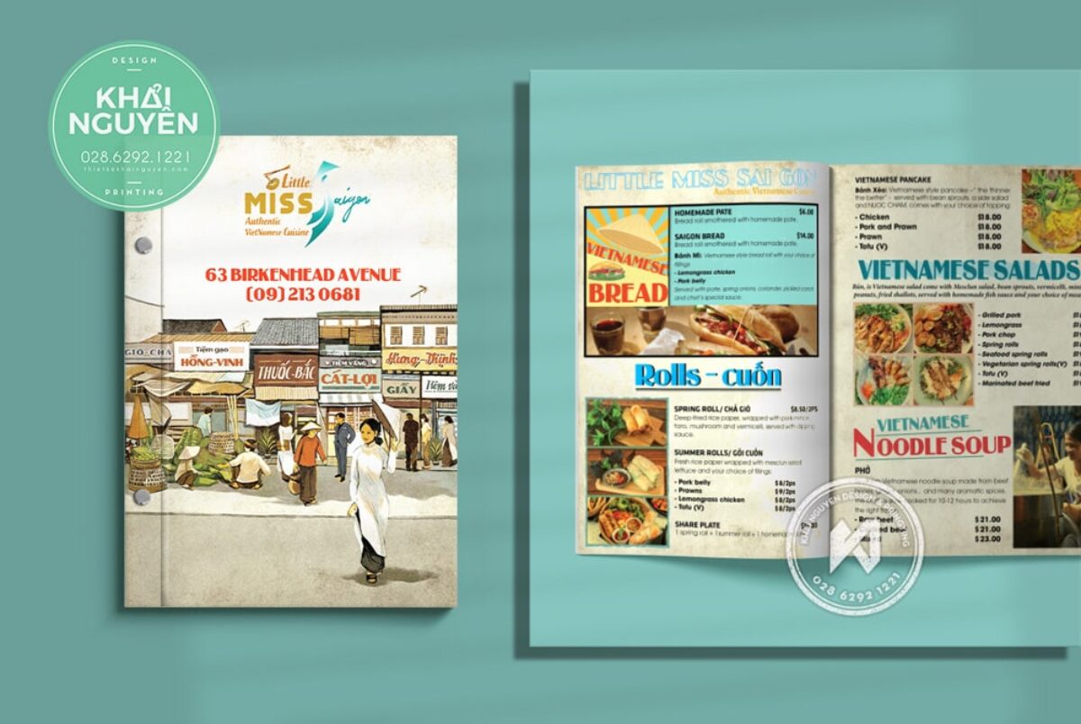 Mẫu thiết kế in ấn