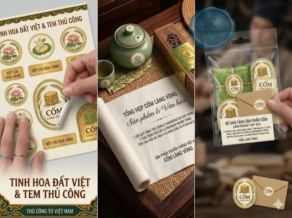 Dịch vụ in logo dán decal sticker bế demi giá rẻ