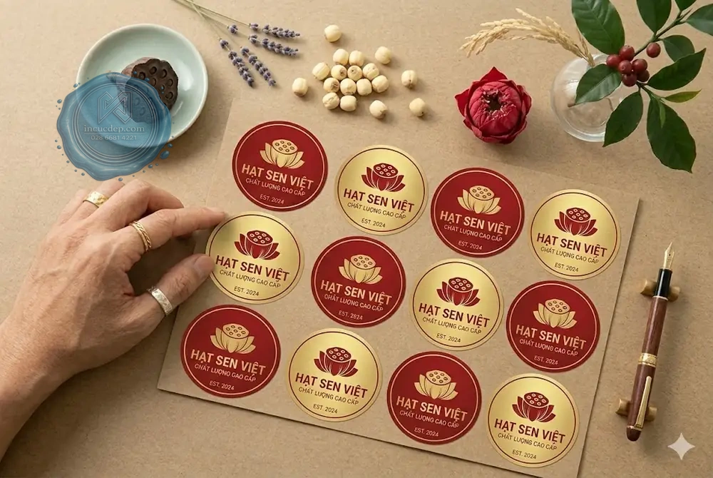 Dịch vụ decal sticker bế demi chất lượng