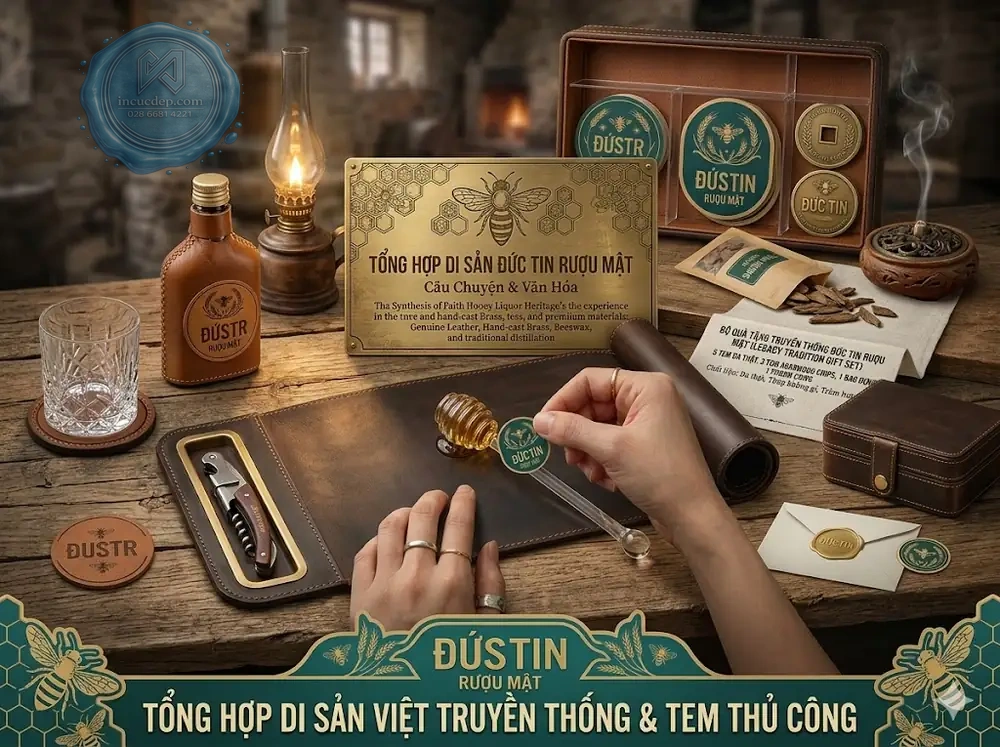 Đơn hàng decal sticker bế demi TPHCM