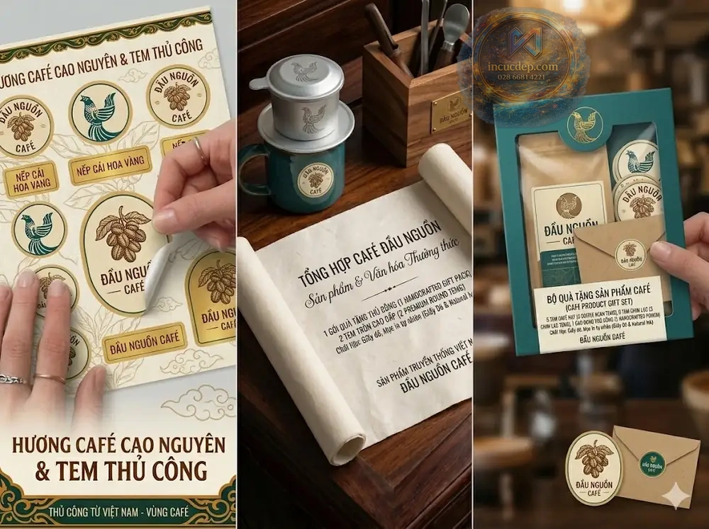 In decal tem sticker bế demi tại HCM