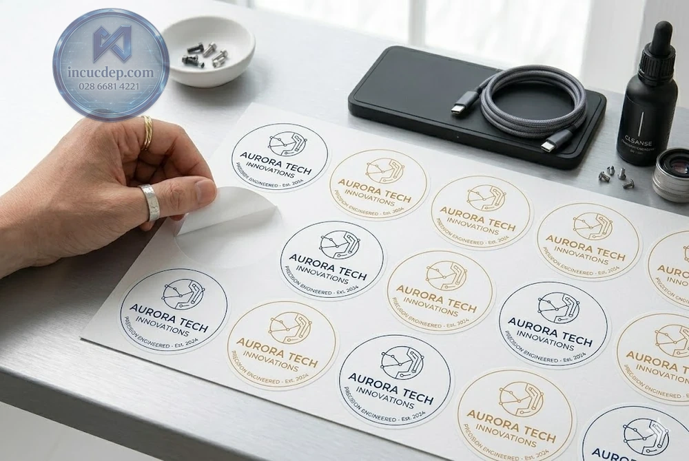 In Gấp Decal Sticker Dán – Lấy Ngay Trong Ngày Tại TPHCM
