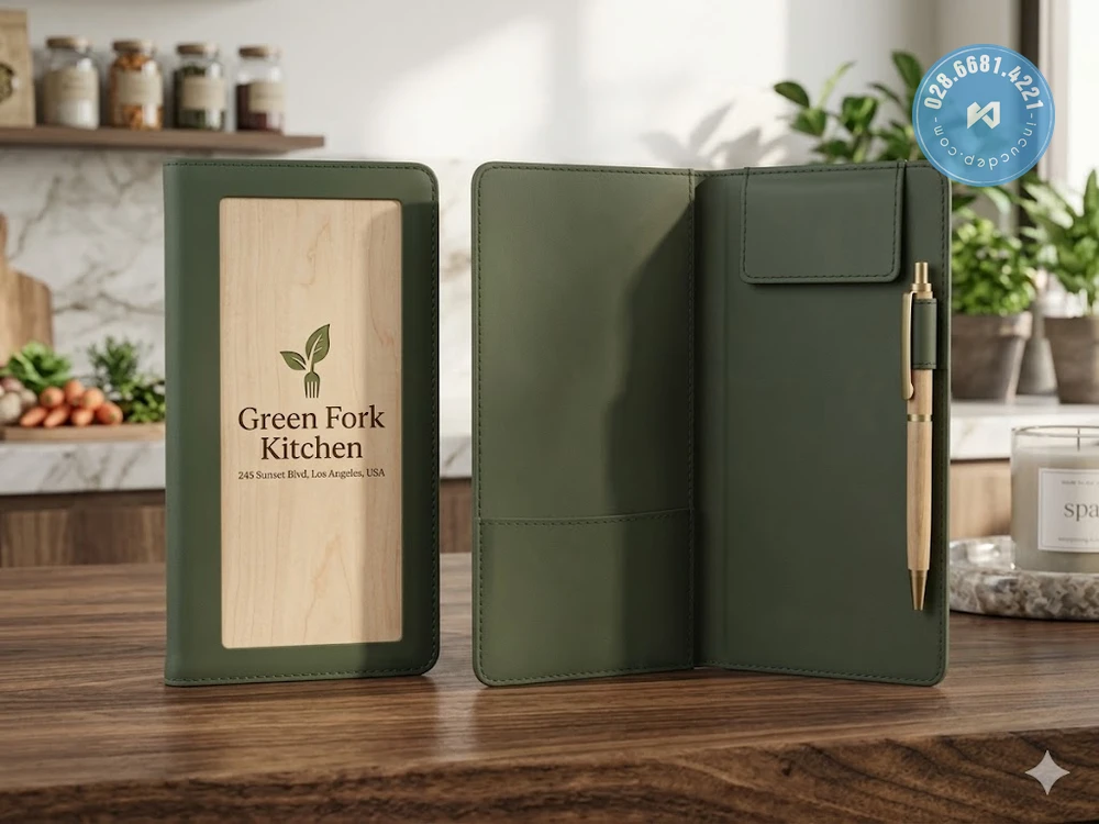 kẹp bill da cao cấp cho nhà hàng quán ăn