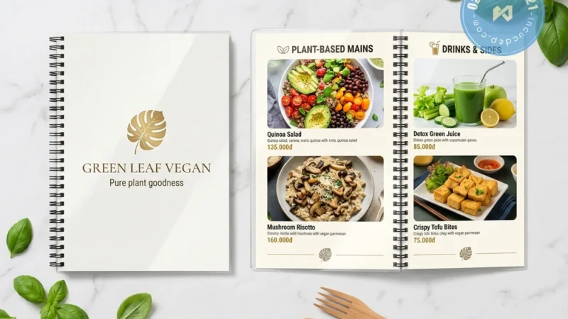 Menu Thực Đơn Ép Plastic – Bền, Đẹp & Tiết Kiệm Nhất 2025