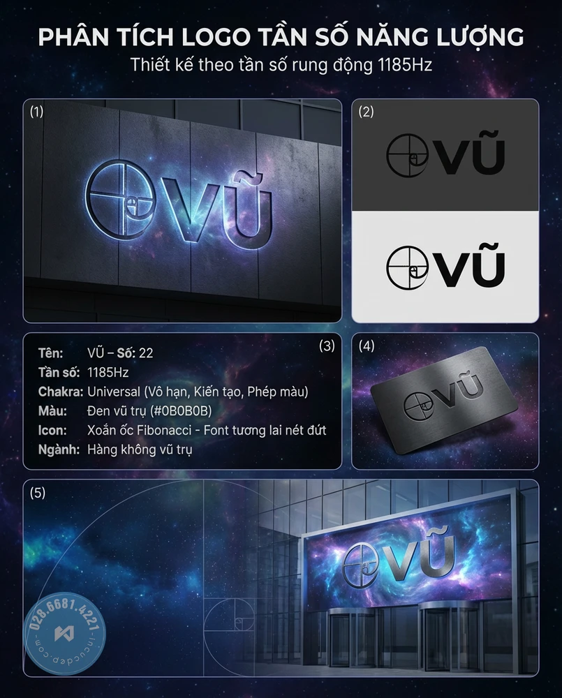 Thiết kế logo tần số năng lượng