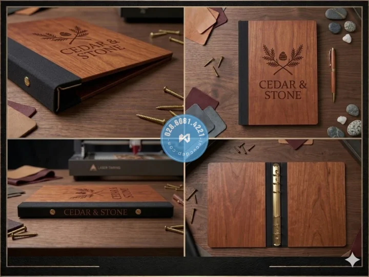 Nhận Làm Menu Gỗ Số Lượng Ít – Không Cần Đặt Nhiều