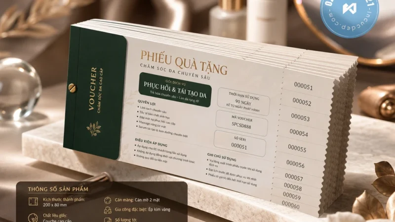 Phương Án Quản Lý Tiện Lợi Với Voucher Coupon Cấn Răng Cưa