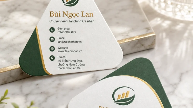 Độc Đáo: In Name Card Die Cut Bế Hình Theo Yêu Cầu Tại TPHCM