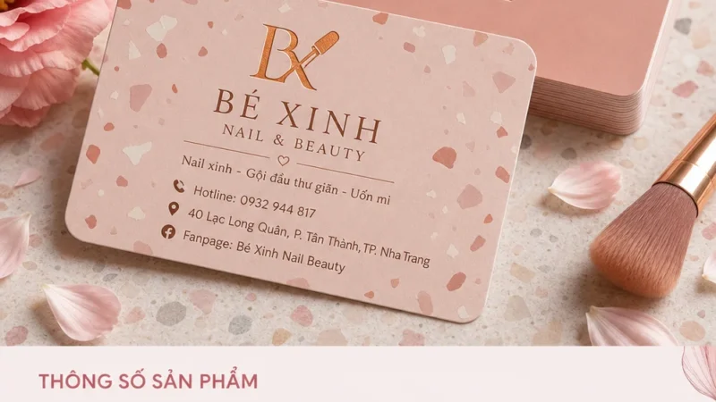 Hướng Dẫn Chọn Quy Cách In Danh Thiếp Ép Kim – Dập Nổi – UV