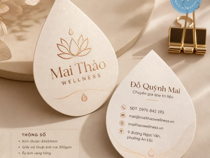 Nơi In Name Card Số Lượng Ít | Tối Thiểu Một Hộp Danh Thiếp