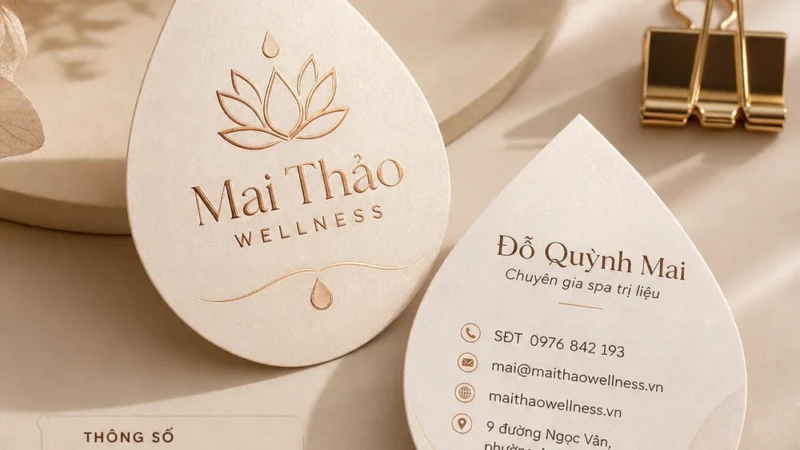 Nơi In Name Card Số Lượng Ít | Tối Thiểu Một Hộp Danh Thiếp