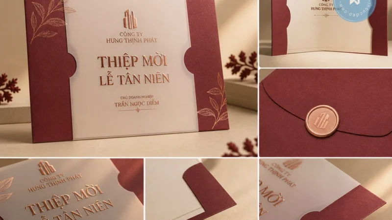 Thiết Kế In Thiệp Mời Sự Kiện Sang Trọng – Đẹp