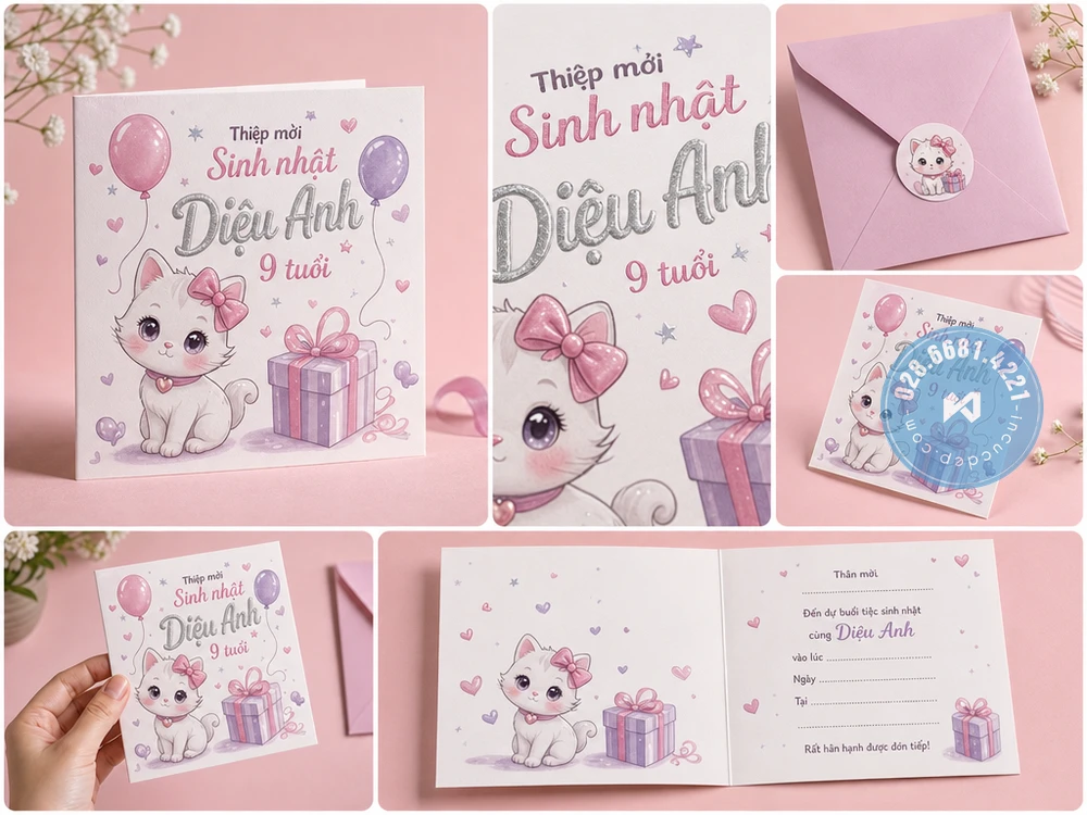 Dành Trọn Yêu Thương Với Bộ Thiệp Sinh Nhật Cho Bé
