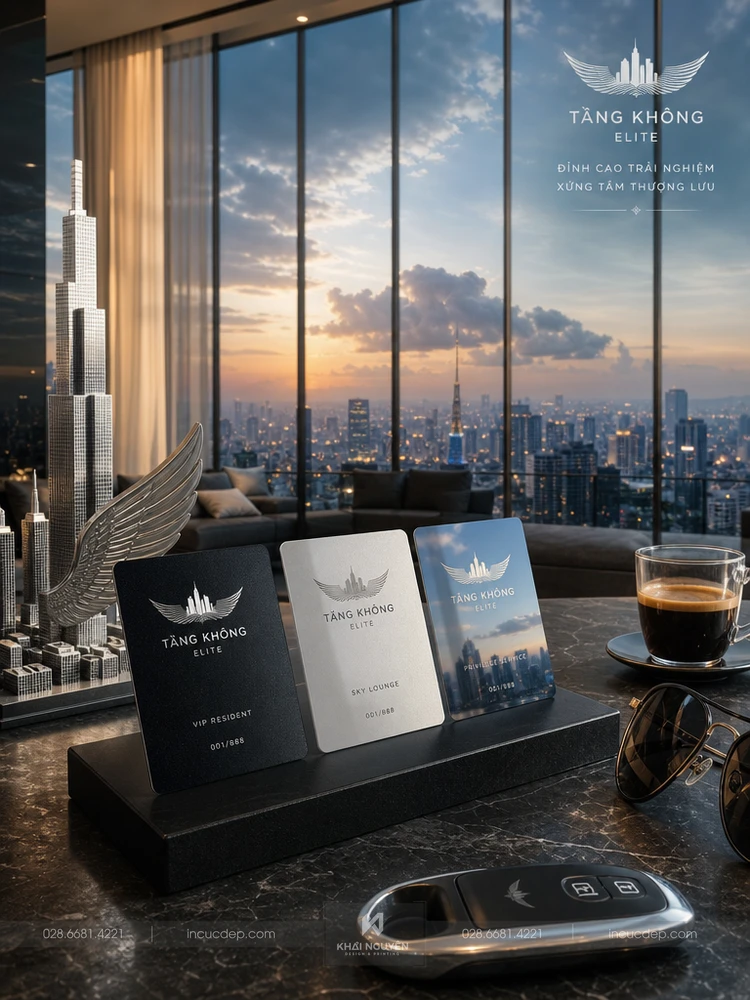 Tìm Nơi In Thẻ Vip Số Ít – Cao Cấp Tại TPHCM