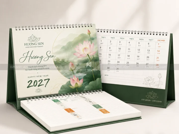 Khi Nào Nên In Lịch Để Bàn 2026-2027 Cho Doanh Nghiệp?