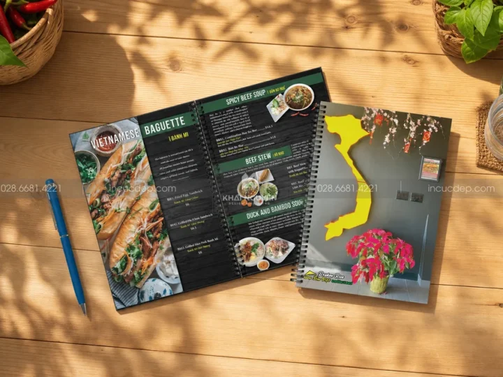 Trọn Gói Thiết Kế In Menu Nhà Hàng Đẹp Sang Trọng 2026/2027