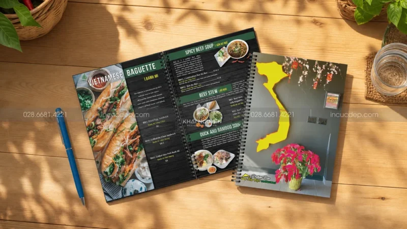 Trọn Gói Thiết Kế In Menu Nhà Hàng Đẹp Sang Trọng 2026/2027